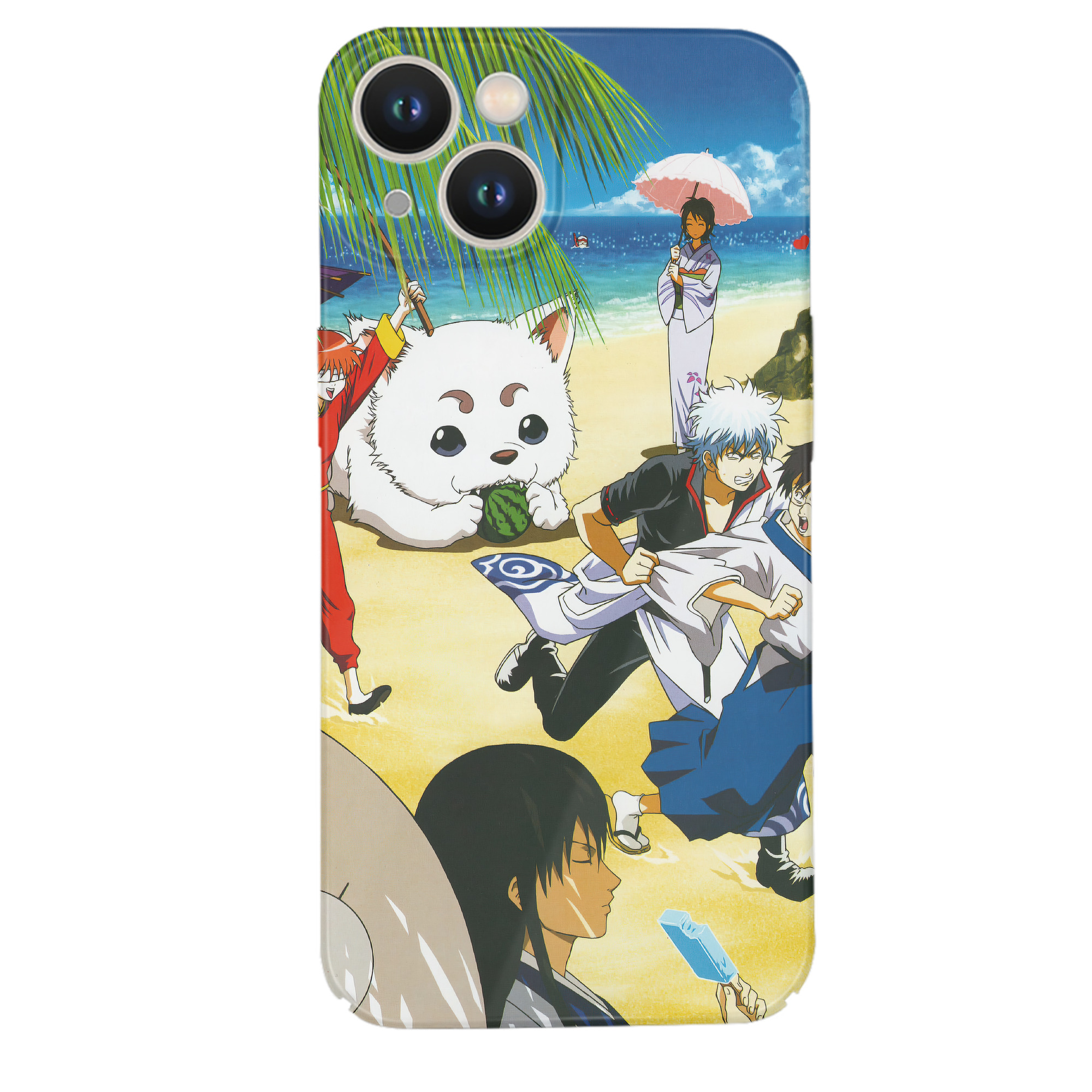 （画像用） ぎんたま 坂田銀時（さかたぎんとき） 神楽 志村新八（しむら しんぱち） GINTAMA Sakata Gintoki Kagura Shimura Shinpachi 【iPhone 14シリーズ対応】ハードケース